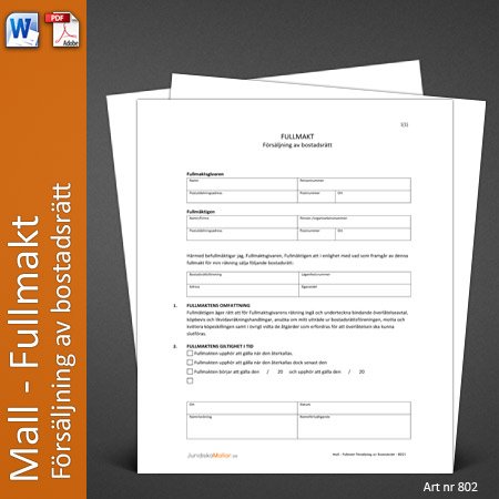 Bodelning vid skilsmässa mall